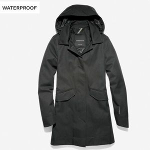 Cole haan ZERØGRAND Long City Jacket ,size L black